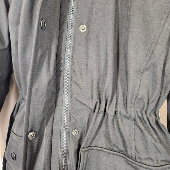 Time and Tru Women's Heavyweight Anorak Jacket in Black - Size XS - Picture 3 of 10